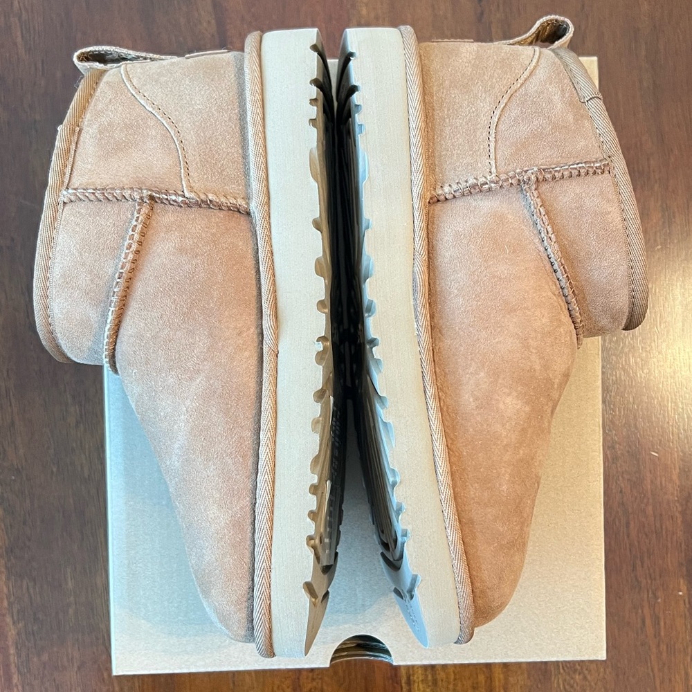 Ugg Ultra Mini Boot Size 7 Chestnut - Picture 6 of 9